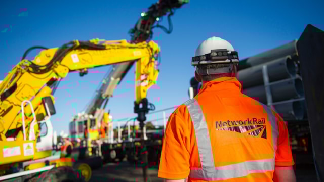 Network Rail engineers gear up for £133m investment in Britain's railway this May: Network Rail engineer