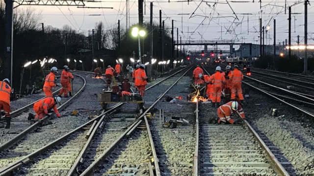 Vital engineering works for West Coast Mainline: engineering work cropped